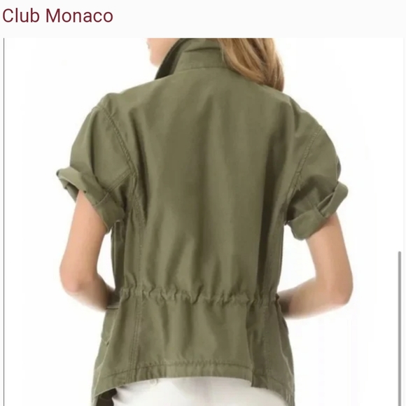 Club Monaco short sleeve jacket - Picture 2 of 11